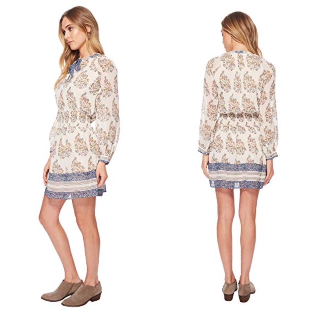 Lucky Brand | Drop waist  long sleeve dress XL - Picture 2 of 7